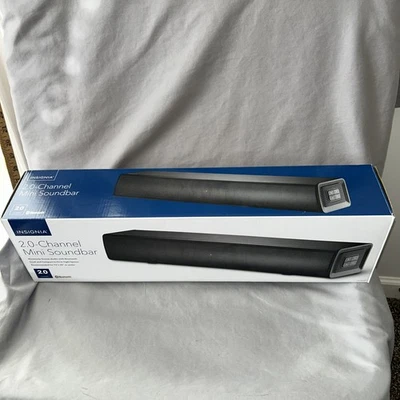 Insignia NS-HMSB20 Mini Soundbar –Bluetooth, with Remote control - Image 1 of 4
