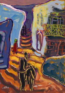 Safed Street by Isaac Amitai - Picture 1 of 1