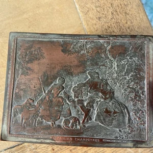 Nicolas Lancret 'Plaisirs Champetres' - Caja antigua - Imagen 1 de 5