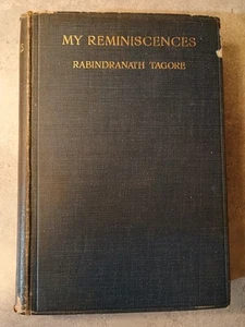 Antique 1921 "My Reminiscences" by Rabindranath Tagore Hardcover Book - Picture 1 of 9