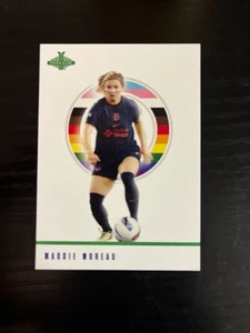 Parkside 2025 NWSL WHITE parallel INSERT Maddie Moreau #10 PEACE - Picture 1 of 1