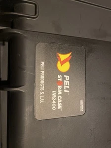 Peli iM2400 Storm Case Black with Foam - Picture 1 of 4