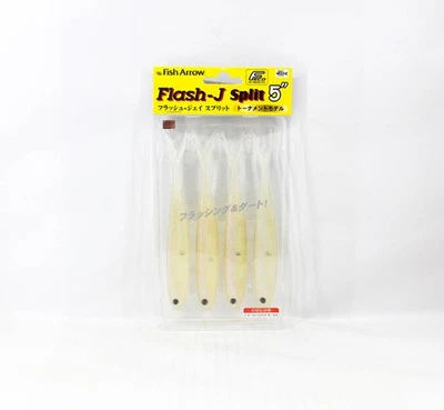 Fish Arrow Soft K�der Flash J Split 5 Zoll 4 St�ck per pack 29 (3371) - Bild 1 von 4