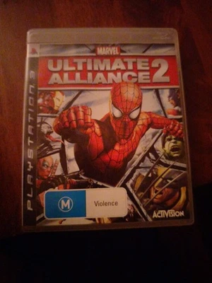 Marvel Ultimate Alliance 2 PlayStation 3 PS3 Region 4 Like New Condition - Image 1 of 2