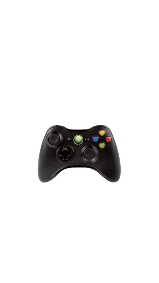 Microsoft Xbox 360 Wireless Controller Gamepad - Black - Image 1 of 1