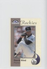 1994 Colorado Rockies Police David Nied #17