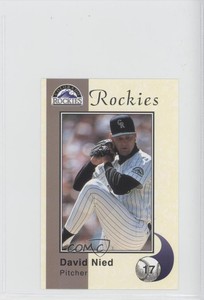 1994 Colorado Rockies Police David Nied #17