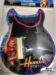 JUEGO DE PIZARRA EN FORMA DE GUITARRA HANNA MONTANA DE COLECCIÓN 395926 CAJA 78 SELLADO DE FÁBRICA - Imagen 1 de 1