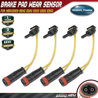4x Front Rear Brake Pad Wear Sensors for Mercedes-Benz C230 C240 C300 C320 C350 - Image 1 of 4