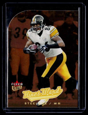 2005 Ultra #10 Hines Ward Gold Medallion - Image 1 of 2