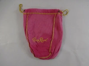 Custom Crown Royal 750ml Medium Size Pink Girl Power Drawstring Bag 8-9" inch - Picture 1 of 6