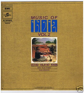 LP INDIA USTAD VILAYAT KHAN MUSIC OF INDIA VOL 2 - Imagen 1 de 1