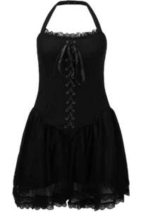 Killstar Fun Eral Doll Corset Lace Gothic Punk Witchy Occult Dress KSRA002554 - Picture 1 of 5