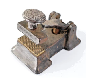 VTG Cast Iron Letterpress THE PEARL Honeycomb Paper press Anti-Forgery Device - Bild 1 von 6