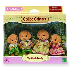 Juego familiar de caniches de juguete Calico Critters CC1735 NUEVO EN STOCK - Imagen 1 de 2