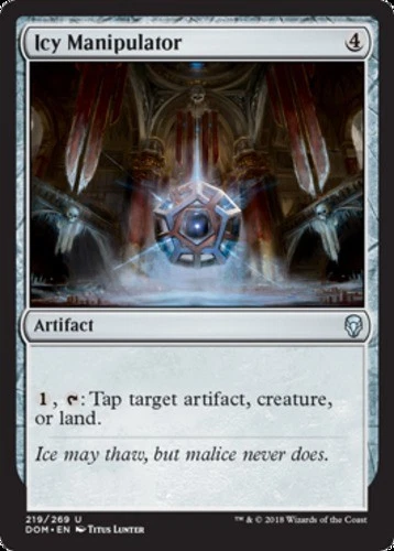 x4 Icy Manipulator MTG Dominaria U M/NM, English - Image 1 of 1
