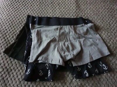 H&M Hombres 4 Pares de Boxers/Boxer Shorts Ropa Interior Talla S Etiquetas Nuevas sin Etiquetas Cortadas  Foto 1 de 4