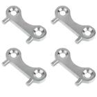 4 pieces boat yacht   1.5 '' fuel tank deck filler replacement lid wrench