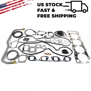 Engine Gasket Kit for Isuzu 4HK1 Engine Hitachi JCB Excavator Digger Loader - Picture 1 of 1