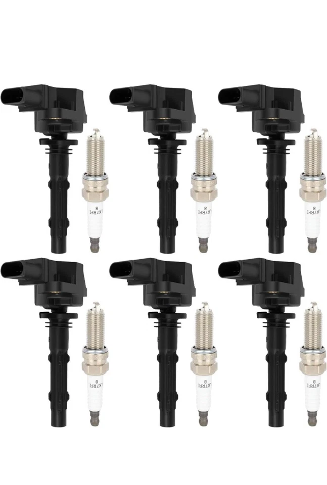 Ignition Coil & Spark Plug Kit For 2007-2008 Dodge Sprinter 2500 3.5L V6 - 6 lot - Image 1 of 4