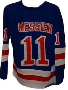 NY Rangers Blue CCM Men's  #11  Mark Messier Size 54 2X   "C" jersey