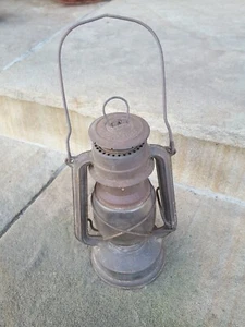 Alte Feuerhand Petroleumlampe Lampe Sturmlaterne Öllampe Fundzustand Antik 275 ! - Bild 1 von 11