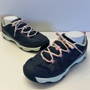 Merrell Chameleon Low 2.0 Womens Blue Pink Lace Up Outdoor Hiking Sneaker 7W - Picture 1 of 12