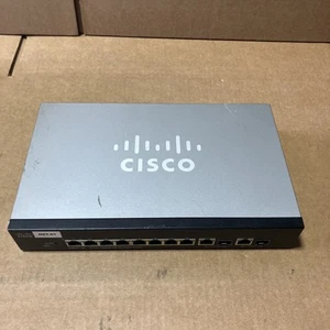 Cisco SG300-10P Small Business 10-Port Gigabit PoE Managed Switch + Power Cord - Afbeelding 1 van 3