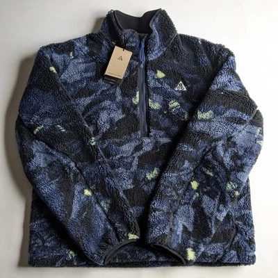 Nike ACG Canwell Glacier Windproof Sherpa Jacket Therma-FIT ADV Navy Mens Size M - Image 1 of 4