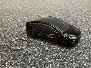 Tesla Model X Space X Llavero Negro Diecast Car S 3 X Y - Imagen 1 de 4