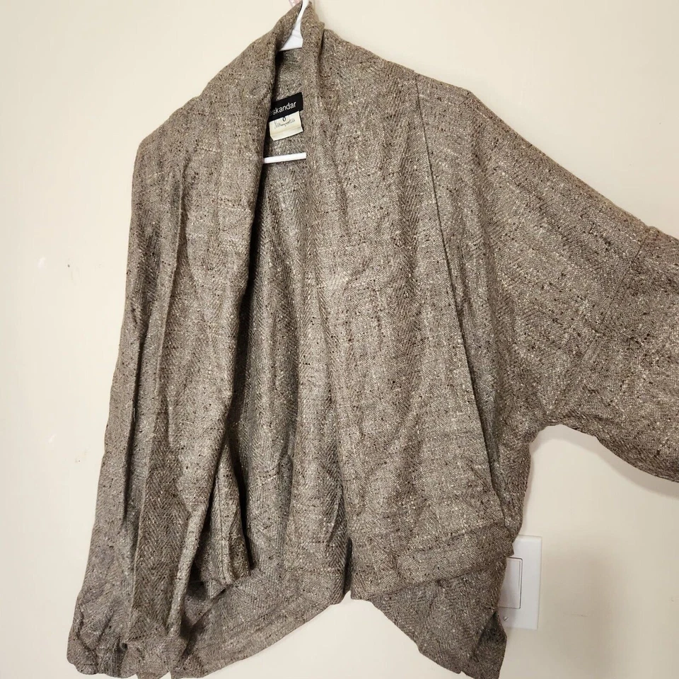 Cárdigan de cachemir Eskandar para mujer talla 0 50 % cachemir 50 % seda Foto 1 de 4