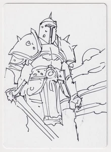 Signed FOIL Remand Proof Sketch LP MM2 Artist Zoltan Boros 2015 MTG Magic AP! - Picture 1 of 2