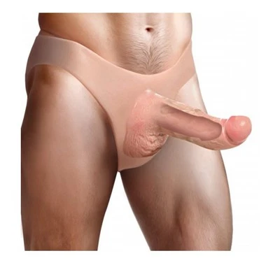 7,5-дюймовый полый силиконовый ремешок G-Spot - Изображение 1 из 4