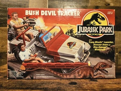 Kenner Jurassic Park Bush Devil Tracker 1993 КОРОБКА, ВСТАВКА и ТОЛЬКО ИНСТРУКЦИИ. - Изображение 1 из 4