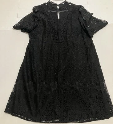 Vestido para mujer My Michelle talla 1X encaje manga corta hasta la rodilla  Foto 1 de 4