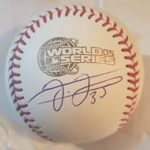 Frank Thomas Signed 2005 World Series Rawlings Baseball Chicago White Sox - Picture 1 of 4