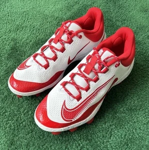 Botines de béisbol Nike Alpha Huarache Elite 4 blancos rojos FD6255-105 para hombre talla 11 - Imagen 1 de 12