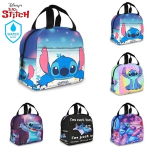 Lilo Stitch Insulated Lunch Bag For Kids School Waterproof Wear-resistant And - Picture 1 of 11