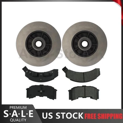 Juego de rotores de freno delanteros + pastillas de freno para Pontiac Fiero 1984 1985 1986 1987 Foto 1 de 4