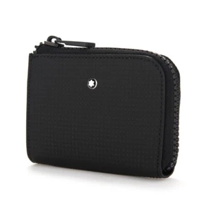 Montblanc Extreme 2.0 Cuero Natural Tarjeta Monedero Cartera Portatarjetas con Cremallera - Imagen 1 de 9