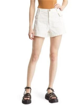 Pantalones Cortos Utilitarios NUEVO CON ETIQUETAS MARCO Parche Blanco Bolsillo Talla 24 $238 Foto 1 de 4