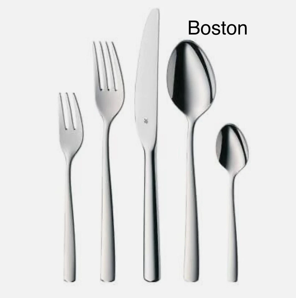 WMF BOSTON  SET 60 POSATE   PER 12 PERSONE ACCIAIO INOX Cromargan   ( PROMO ) - Immagine 1 di 4