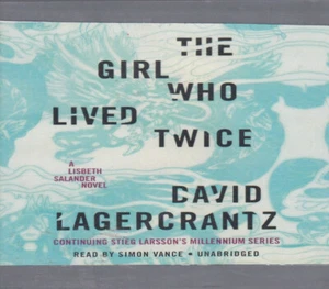 THE GIRL WHO LIVED TWICE by DAVID LAGERCRANTZ ~ UNABRIDGED CD AUDIOBOOK - Afbeelding 1 van 1