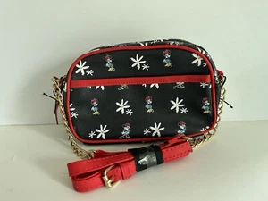 BOLSO Y COLGANTE PARA CÁMARA DISNEY MINNIE MOUSE FLOR NUEVO CON ETIQUETAS - Imagen 1 de 10