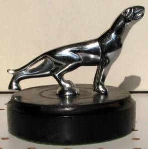 EARLY NOS COUGAR HOOD ORNAMENT EXCELLENT in ORIGINAL BOX L@@K #BB50 - Imagen 1 de 9