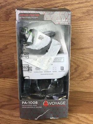 Voyage Aeronautics PA-1008 Palm Size High Performance Drone - Silver, - Image 1 of 4