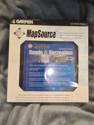 Garmin Roads and Recreation 2000 U.S.A. CD-ROM (Windows) With Trips & Waypoint - Image 1 of 2