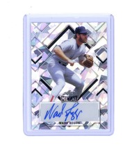 2022 Leaf Metal Draft Wade Boggs Crystals Rare Auto True 1/1 Autograph Red Sox