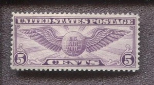 Scott No. C12- 5c Violet     MH - Picture 1 of 2