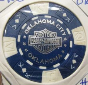 Harley-Davidson World Poker Chip - Oklahoma City, OK Harley Davidson #1 - Bild 1 von 2